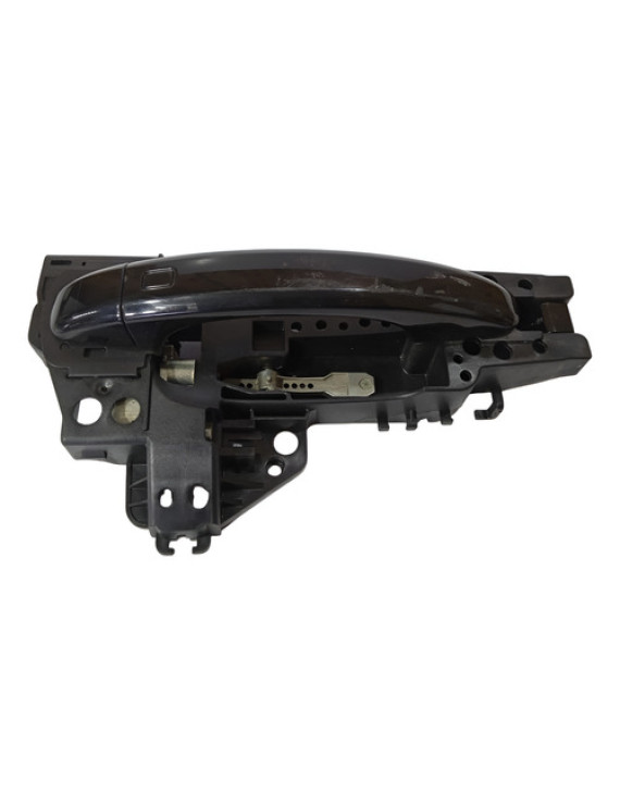 Maçaneta Externa Dianteira Direita Audi A4 2009 - 2015 Preto Dianteira