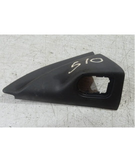 Moldura Botão Retrovisor S10 2013 - 2018  Preto