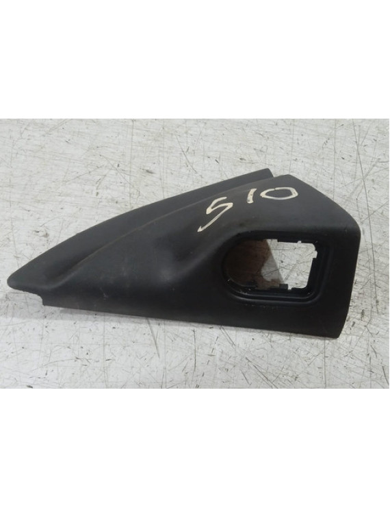 Moldura Botão Retrovisor S10 2013 - 2018  Preto