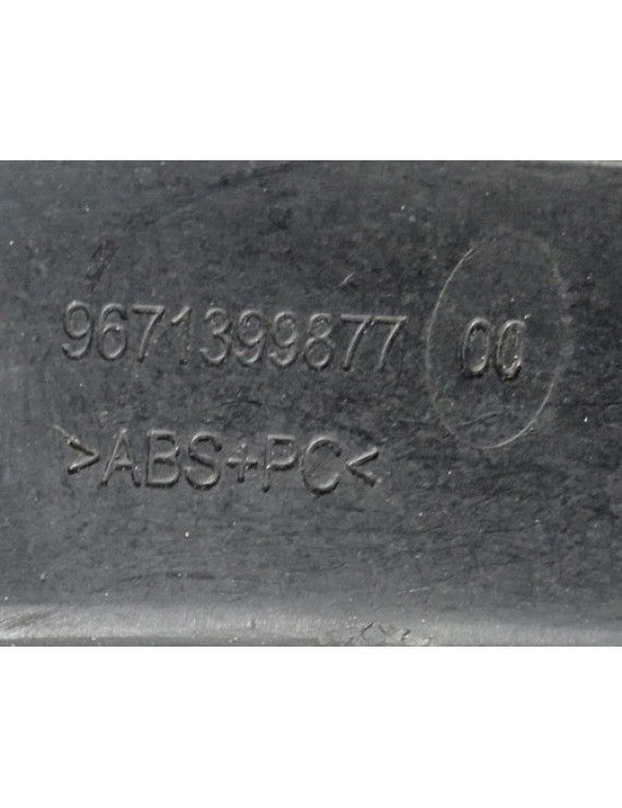Moldura Alavanca Câmbio C3 2013 - 2019 Preto Lisa