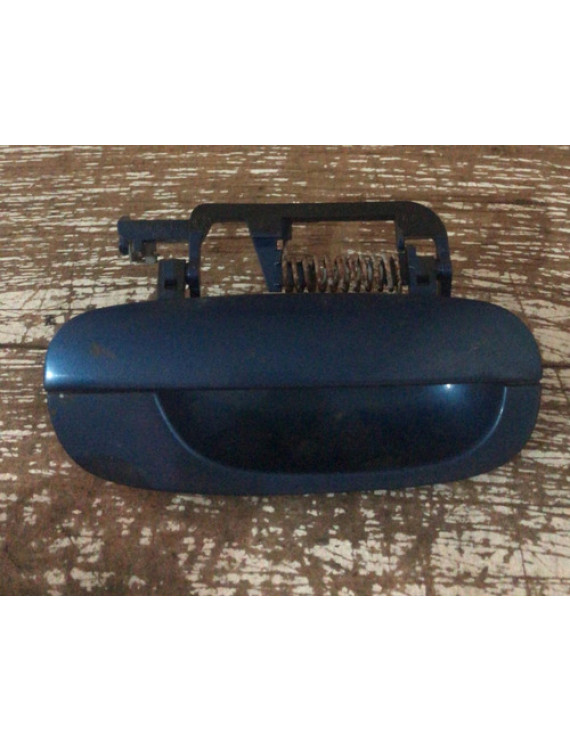 Maçaneta Externa Dianteira Direita Peugeot 607 2001 Preto