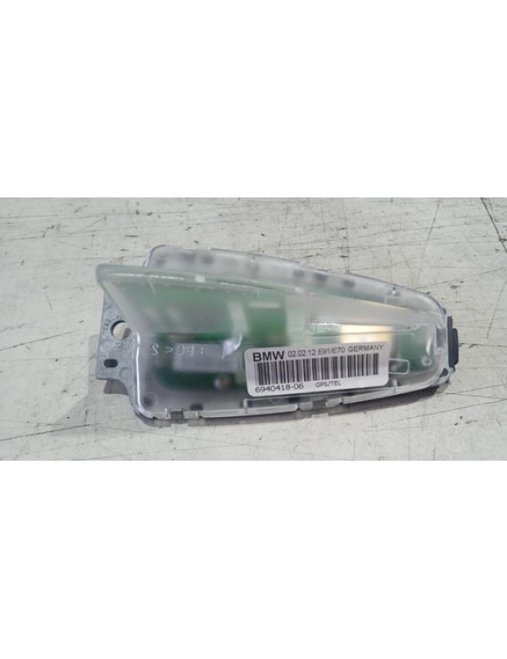 Base Antena Teto Bmw X6 3.0 2012 / 6940418 Preto