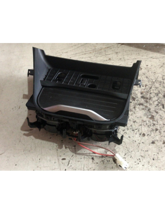 Console Porta Copos Bmw X4 2015 2016 2017 2018 Preto