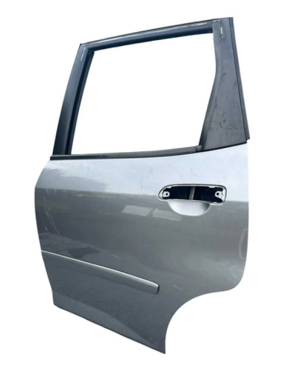 Porta Traseira Esquerda Honda Fit 2003 A 2008 Traseira Esquerda Prateado