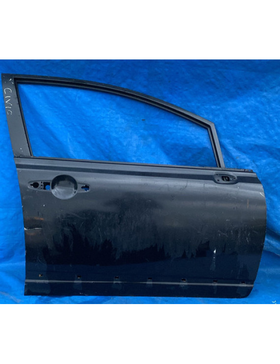 Porta Dianteira Direita New Civic 2007 2008 2009 2010 2011 Dianteira Direito Preto