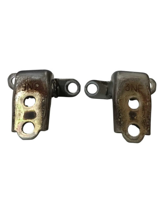Par Dobradiça Porta Dianteira Esquerda Honda Fit 2003 A 2008