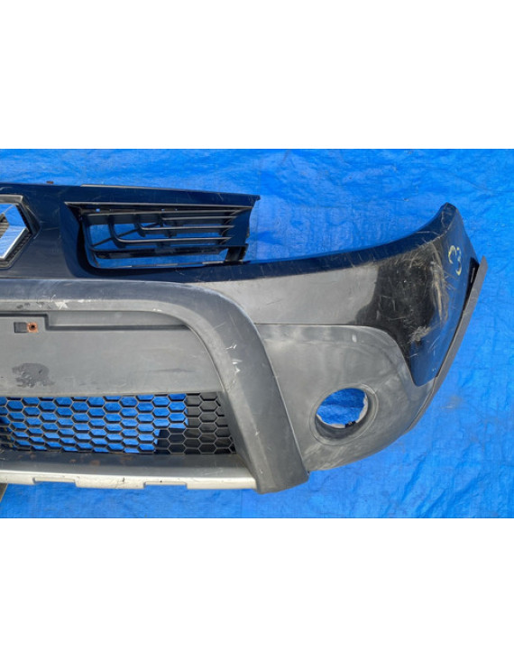 Parachoque Dianteiro Sandero Stepway 2008 2009 2010 2011 Preto