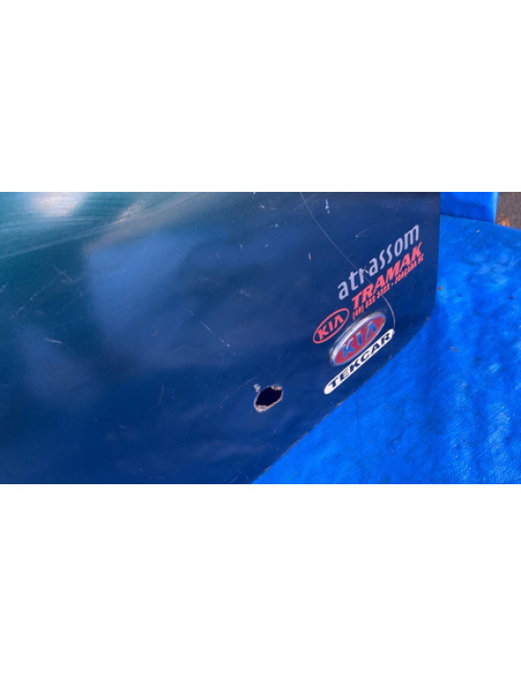Tampa Traseira Kia Sportage 1999 2000 2001 Preto