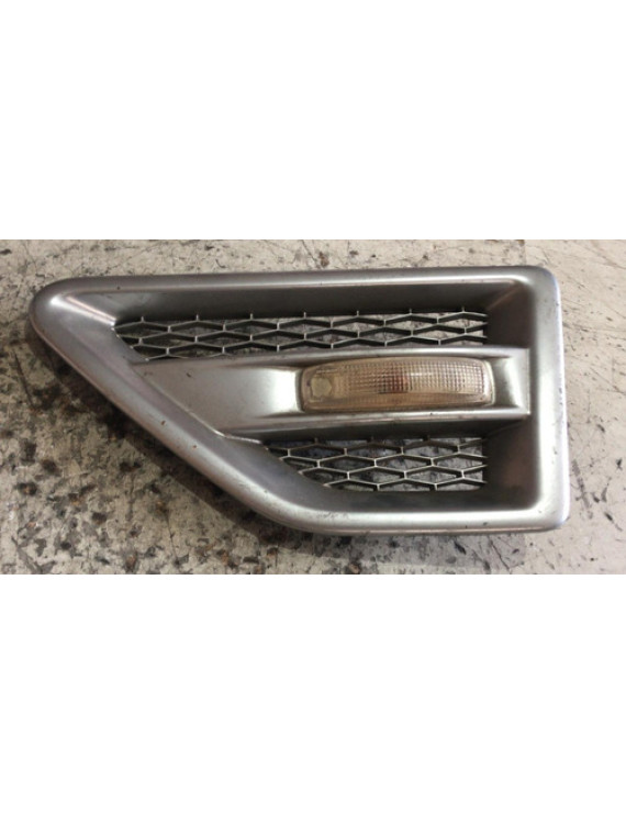 Grade Paralama Esquerdo Freelander 2 2007 - 2014 Cinza Esquerdo