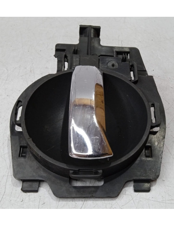 Maçaneta Interna Lado Esquerdo Citroen C3 2003 - 2012 Preto Dianteira/traseira