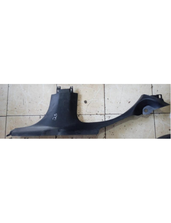 Moldura Inferior Central Direito Jeep Compass 2017 - 2021 Preto
