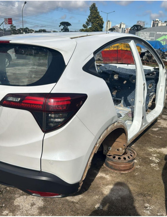 Traseira Baixa Honda Hrv 2017 2018 2019 2020 Completa Branco