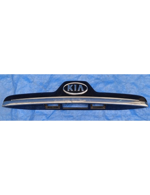 Moldura Friso Tampa Traseira Sportage 2005 - 2010 Preto