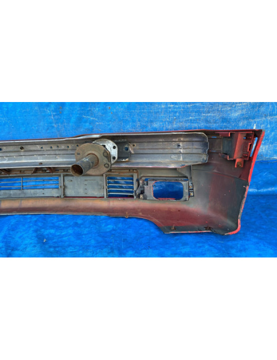 Parachoque Dianteiro Bmw E36 323 325 1992 A 1999 / Detalhe Vermelho