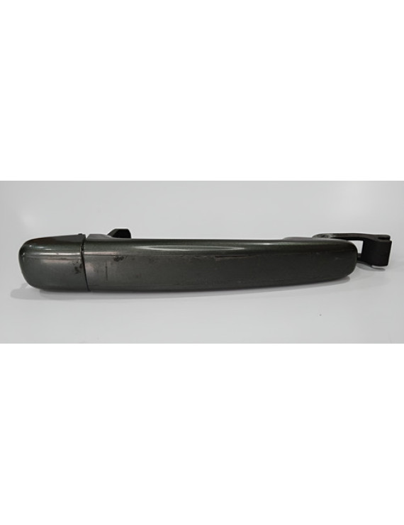 Maçaneta Externa Traseira Esquerda Peugeot 307 2003 - 2011 Preto Traseira