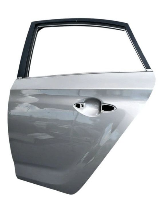 Porta Traseira Esquerda Hb20 Sedan 2013 A 2018 Traseira Esquerdo Prateado