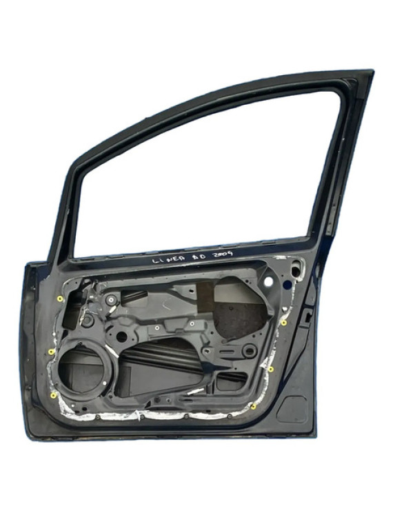 Porta Dianteira Direita Fiat Linea 2009 A 2016 Dianteira Direita Preto