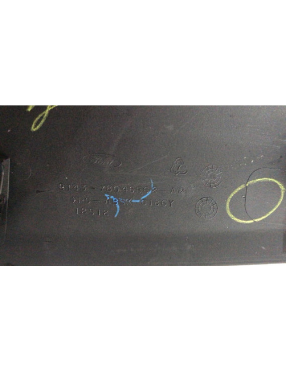 Acabamento Painel Interno Churrasqueira Ford Edge 2011 - 15 Preto Plástico Texturizado
