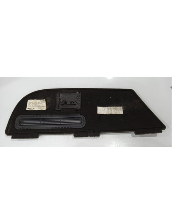 Tampa Acabamento Direito Porta Malas Audi A3 2005 Preto