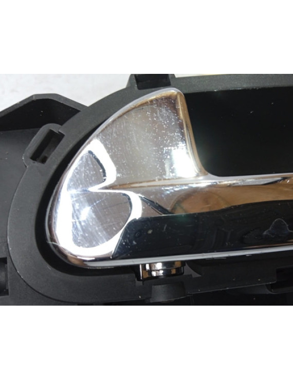 Maçaneta Interna Esquerda Citroen C4 Pallas 2007 - 2013 Preto Dianteira/traseira