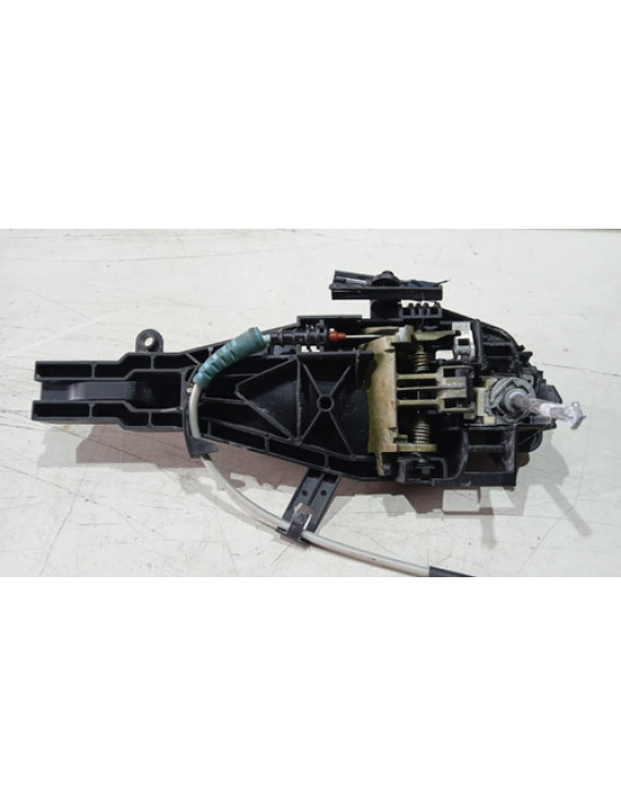 Maçaneta Externa Dianteira Esquerda Bmw X6 2012 Preto