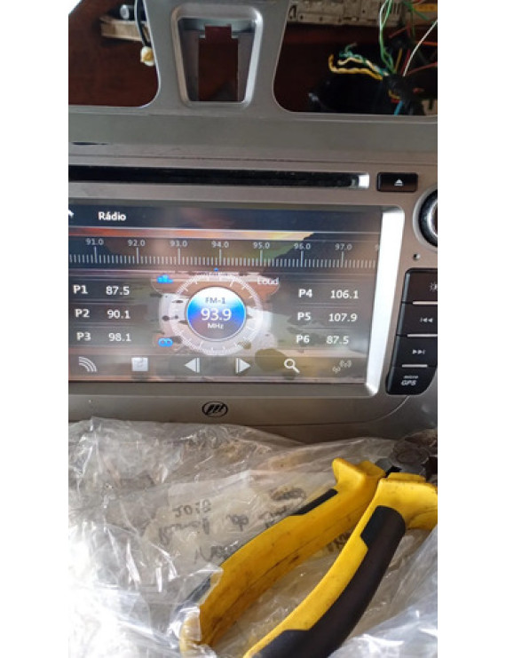 Multimídia Radio Lifan 530 2014 2015 2016 2017 2018 Prateado
