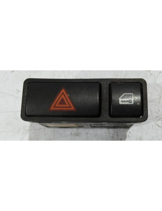 Botão De Alerta E Trava Bmw X5 2000 - 2006 Vermelho