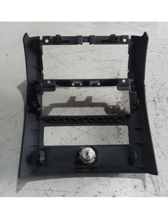 Moldura Painel Central E Acendedor Bmw 535 2010 - 2012  Preto
