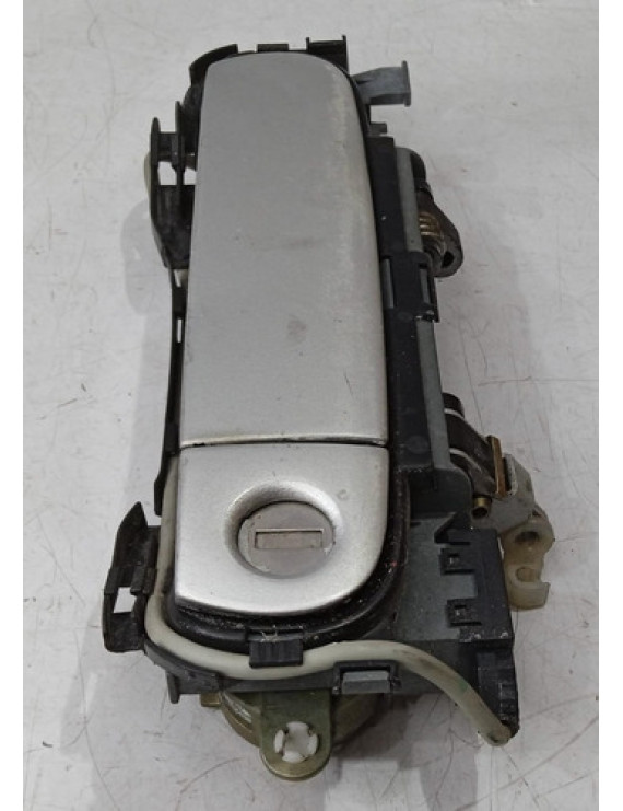 Maçaneta Externa Dianteira Esquerda A3 1998 - 2006 Prateado Dianteira