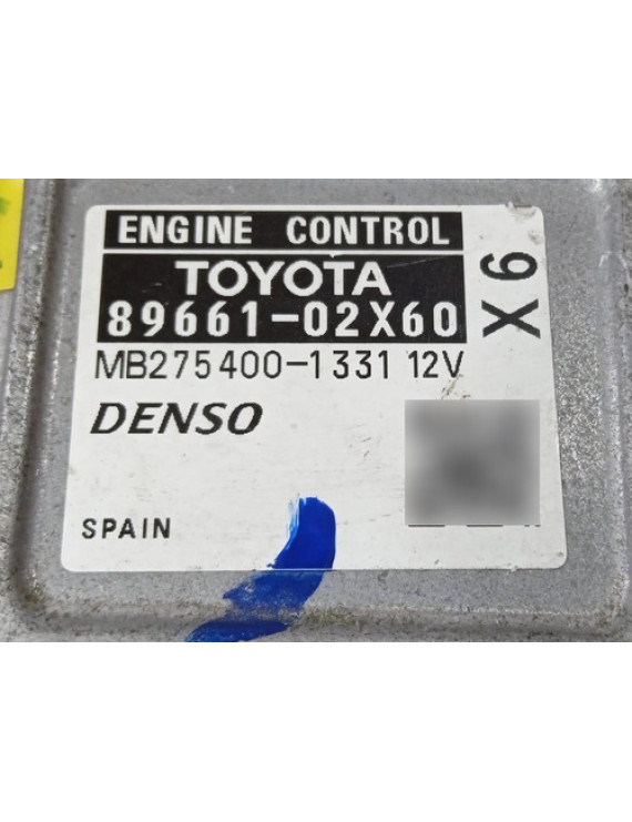 Módulo Injeção Corolla 1.8 Flex 2009 - 2014 / 89661-02x60