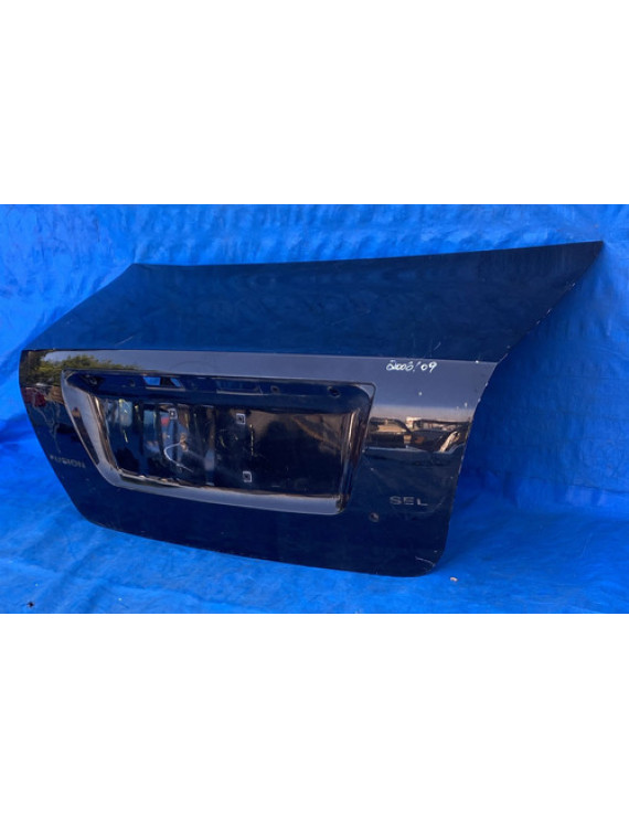 Tampa Traseira Ford Fusion 2006 A 2009 / Detalhe Preto