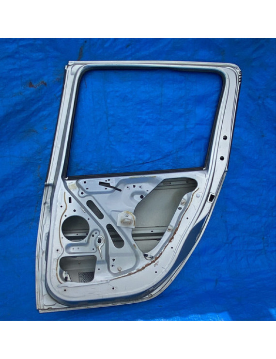 Porta Traseira Direita Peugeot 207 Sw 2005 2006 2007 2008 09 Traseira Direita Cinza