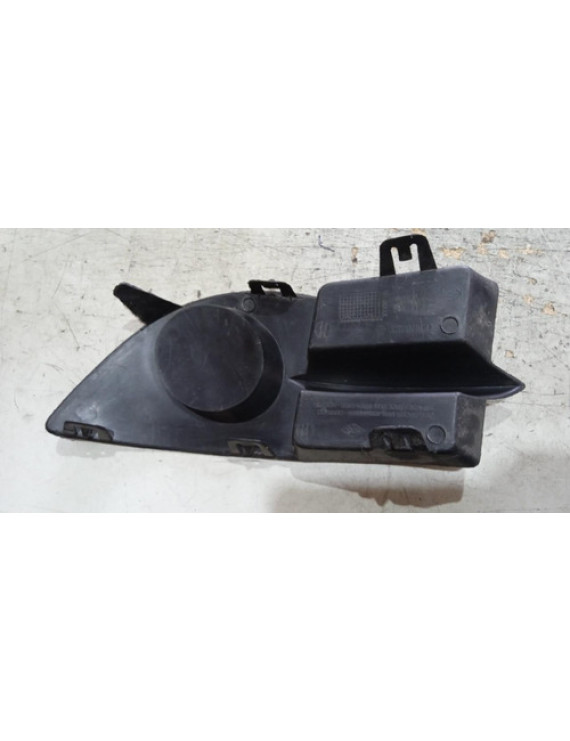 Moldura Farol Milha Direito Sem Furo Clio 2006 - 2012 Preto