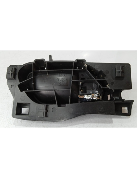 Maçaneta Interna Esquerda Citroen C4 Pallas 2007 - 2013 Preto Dianteira/traseira