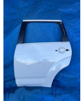 Porta Traseira Esquerda Outlander 2014 Avaria Amassada Traseira Esquerdo Branco