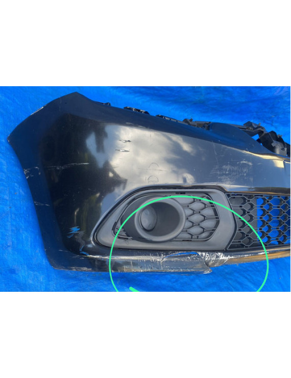 Parachoque Dianteiro Sandero 2014 15 16 17 2018 / Detalhe Preto