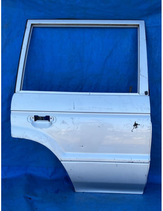 Porta Traseira Direita Pajero 1994 A 1998 Traseira Direita Prateado