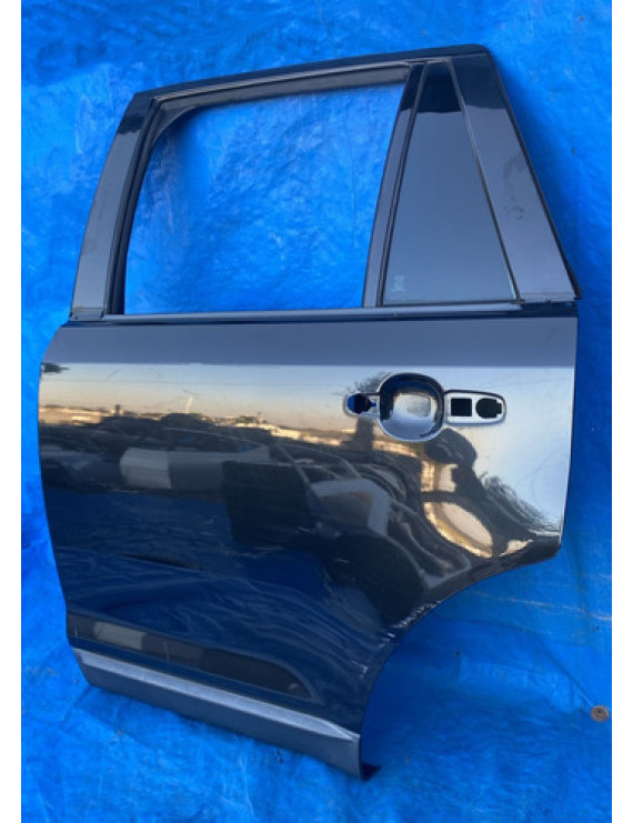 Porta Traseira Esquerda Ford Edge 2011 A 2014 Traseira Esquerdo Preto