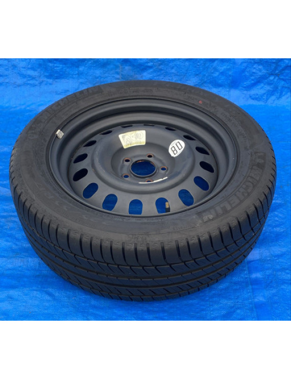 Estepe Aro 17 Peugeot 3008 Griffe 2012 2013 2014 2015 Preto