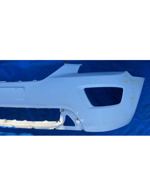 Parachoque Dianteiro Kia Carens 2006 A 2012 Branco