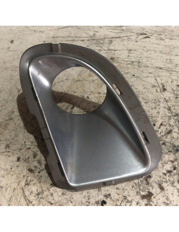 Moldura De Farol De Milha Esquerdo Fiat Punto 2007 - 2012 Cinza