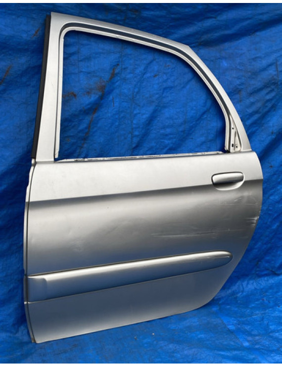 Porta Traseira Esquerda Xsara Picasso 2001 A 2012 Traseira Esquerdo Prateado