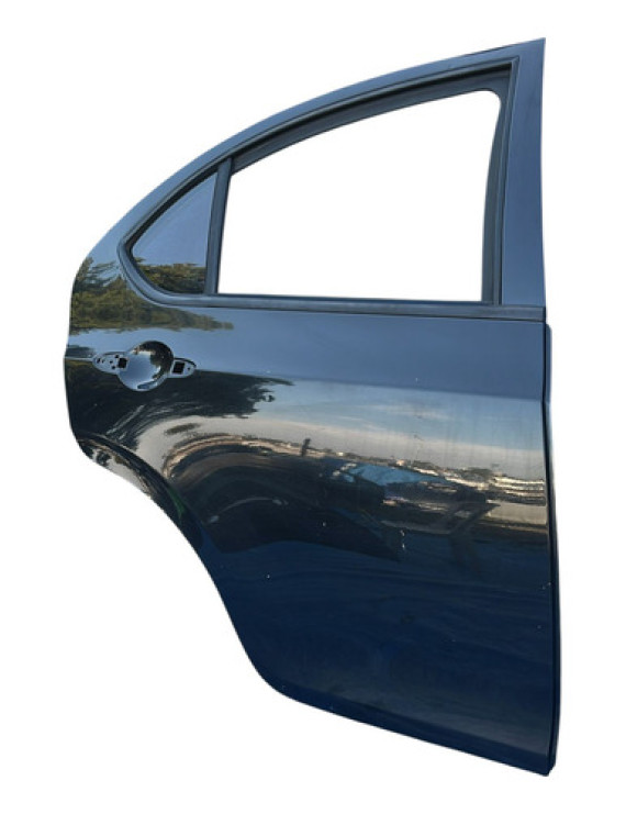 Porta Traseira Direita Jac J3 Hatch 2010 A 2014 Traseira Direita Preto
