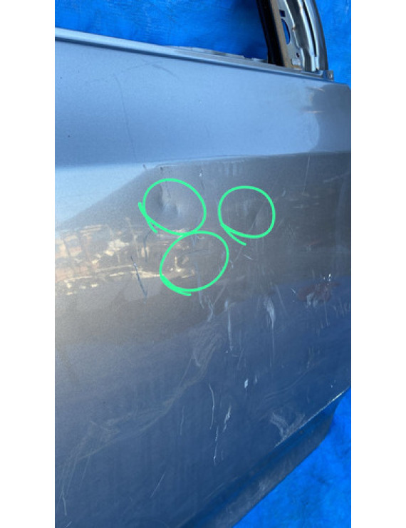 Porta Dianteira Direita Honda City 2009 Á 2014 Dianteira Direita Prateado