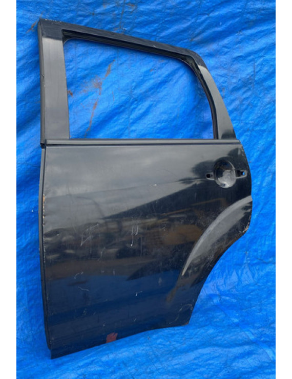 Porta Traseira Esquerda Outlander 2008 A 2013 Traseira Esquerdo Preto