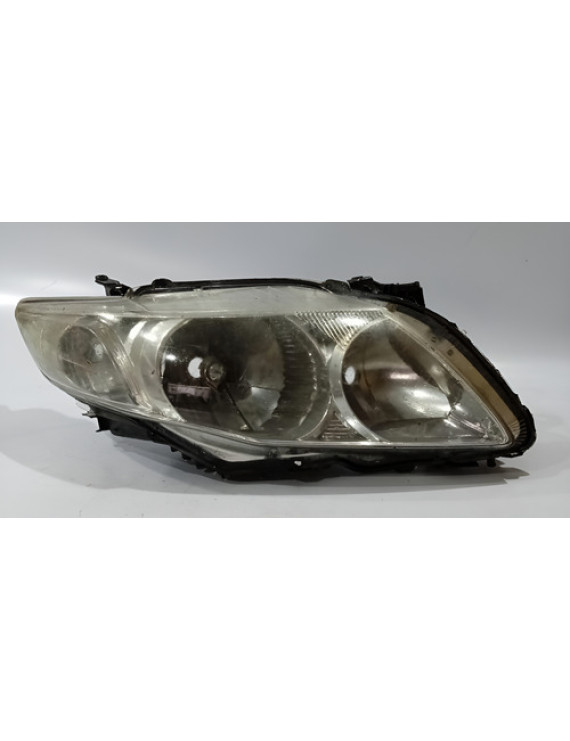 Farol Direito Corolla 2009 2010 2011 2012 Avaria    Direito