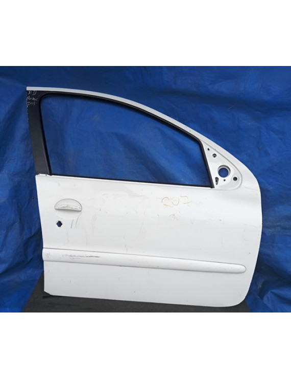 Porta Dianteira Direita Peugeot 207 2006 - 2012 Branco