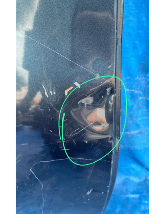 Porta Traseira Direita Sentra 2014 2015 2016 / Detalhe Traseira Direita Preto