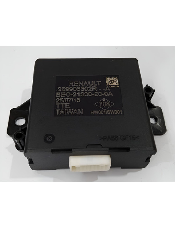 Modulo Estacionamento Logan Sandero 2014 - 2018 / 259906502r Preto