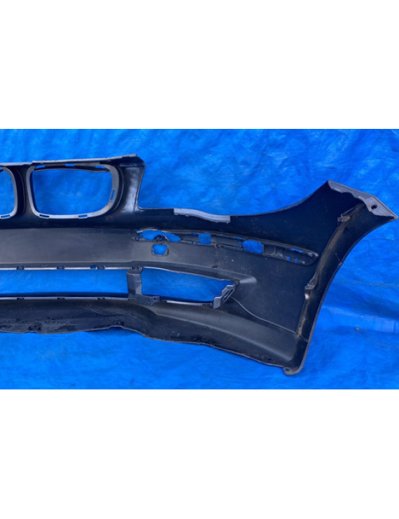 Parachoque Dianteiro Bmw 118i 2007 A 2010 / Detalhe Preto